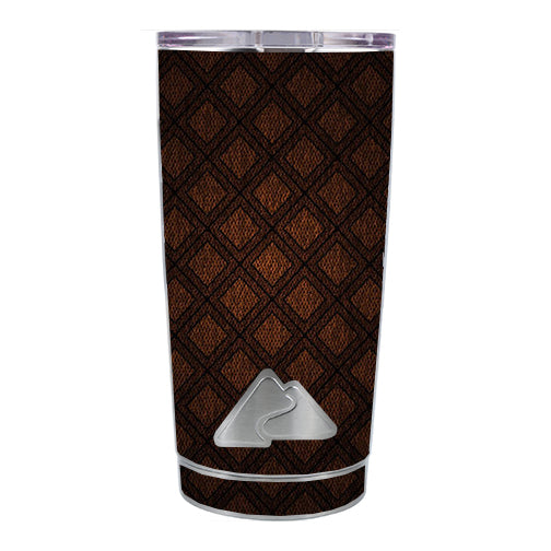  Brown Background Ozark Trail 20oz Tumbler Skin