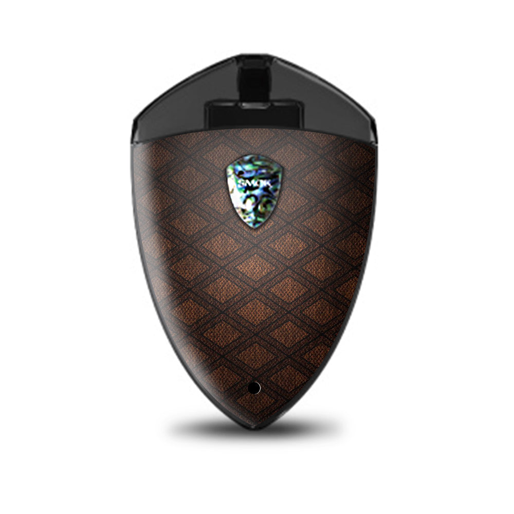  Brown Background Smok Rolo Badge Skin
