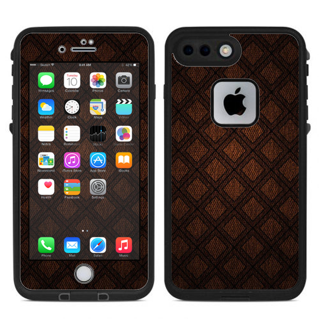  Brown Background Lifeproof Fre iPhone 7 Plus or iPhone 8 Plus Skin