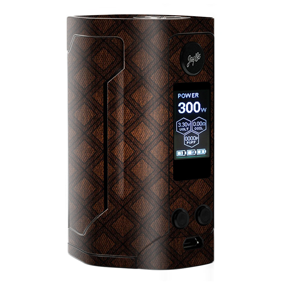  Brown Background Wismec RX Gen 3 Skin
