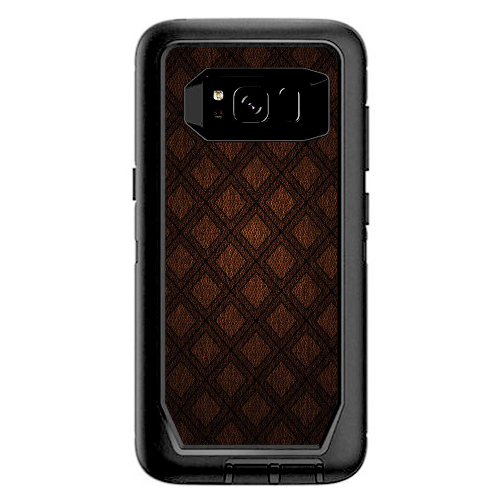  Brown Background Otterbox Defender Samsung Galaxy S8 Skin