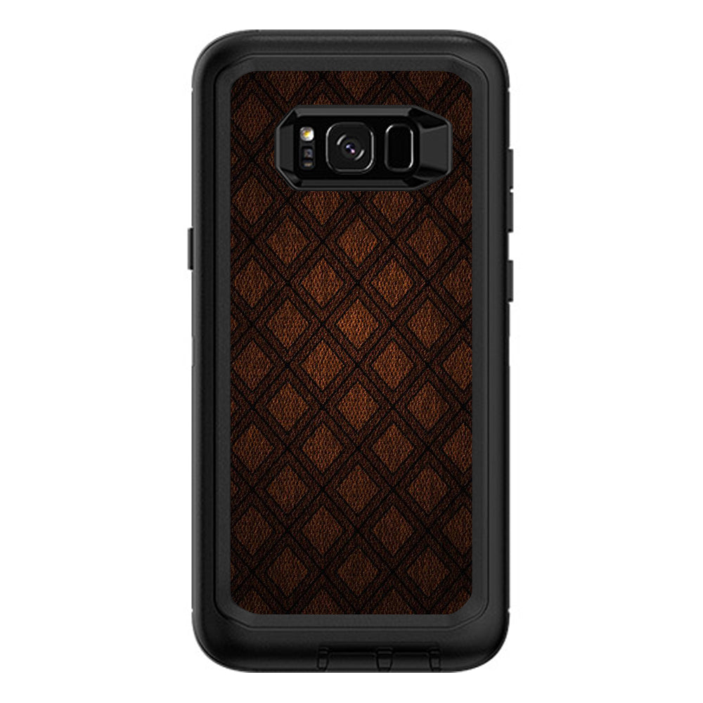  Brown Background Otterbox Defender Samsung Galaxy S8 Plus Skin