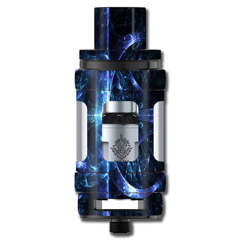  Futuristic Nebula Glass Smok TFV12 Tank Skin