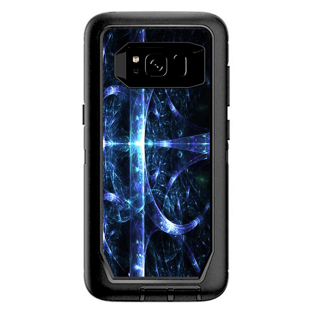  Futuristic Nebula Glass Otterbox Defender Samsung Galaxy S8 Skin