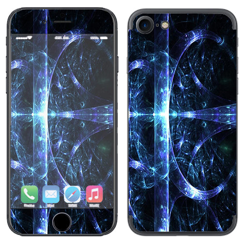  Futuristic Nebula Glass Apple iPhone 7 or iPhone 8 Skin