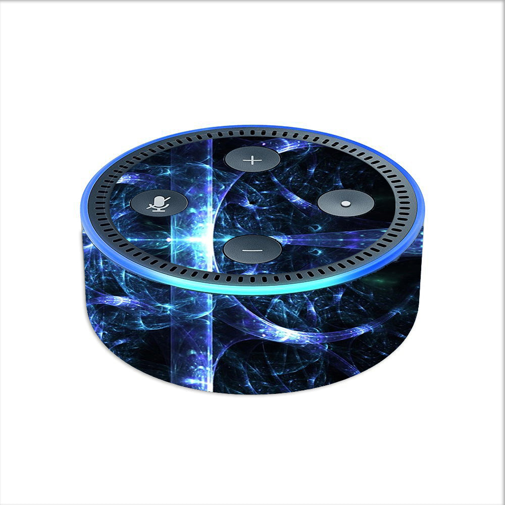  Futuristic Nebula Glass Amazon Echo Dot 2nd Gen Skin