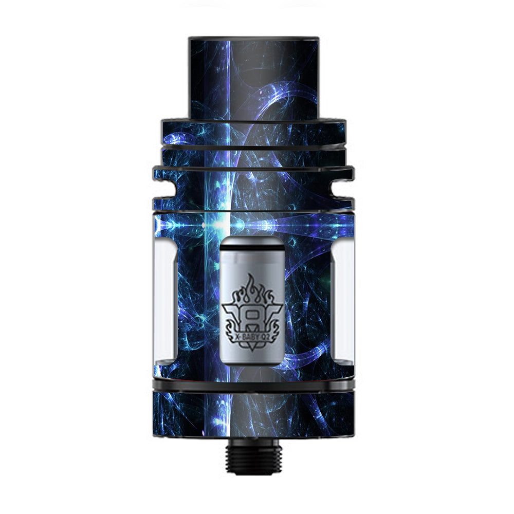  Futuristic Nebula Glass TFV8 X-baby Tank Smok Skin