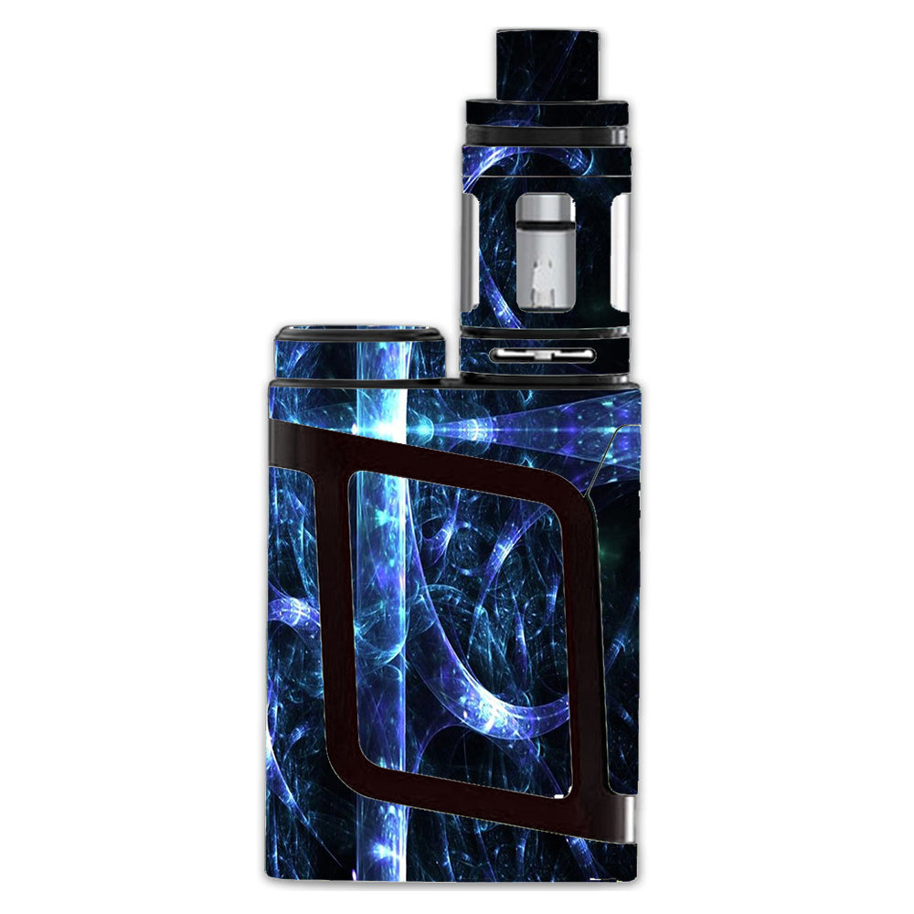  Futuristic Nebula Glass Smok Alien AL85 Skin