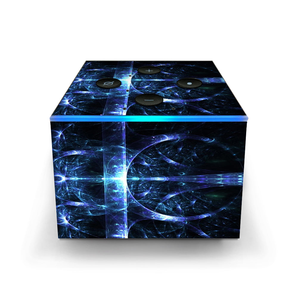  Futuristic Nebula Glass Amazon Fire TV Cube Skin