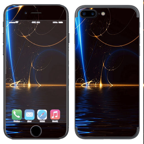  Abstract Light Tracers Apple  iPhone 7+ Plus / iPhone 8+ Plus Skin