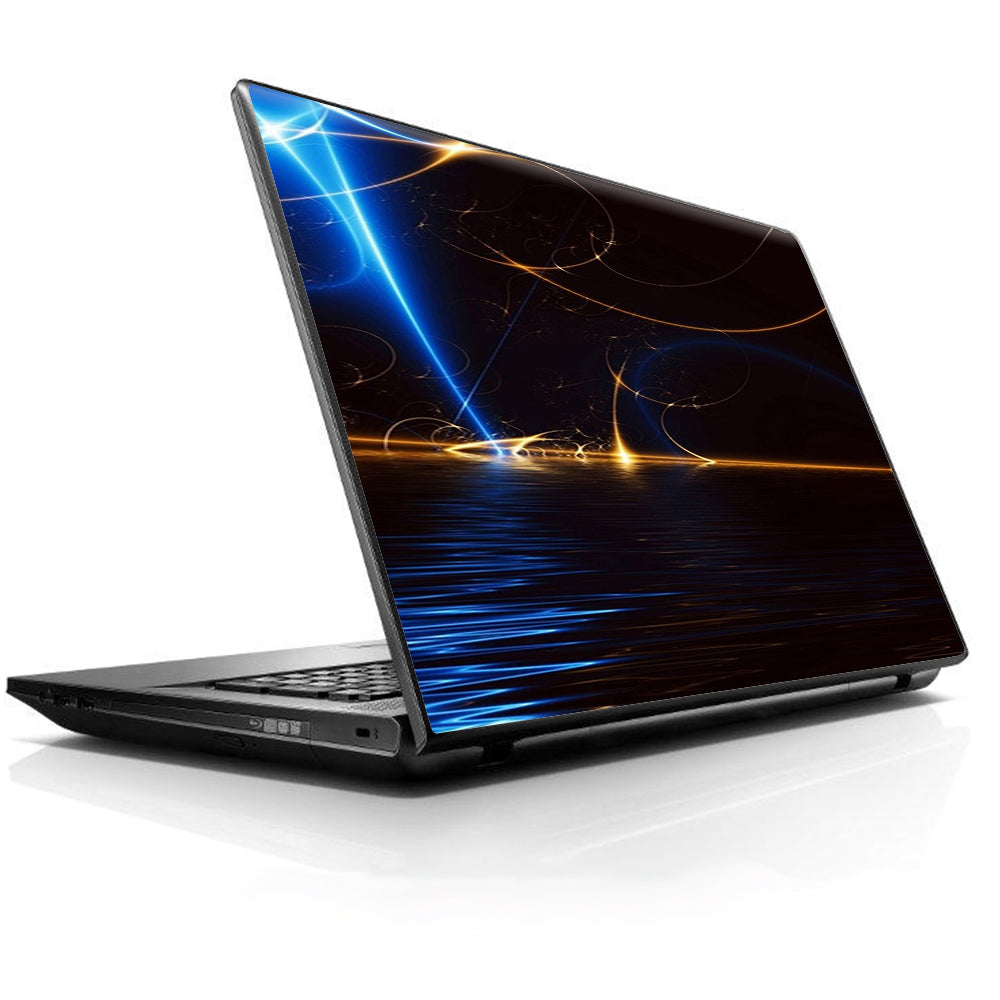  Abstract Light Tracers Universal 13 to 16 inch wide laptop Skin