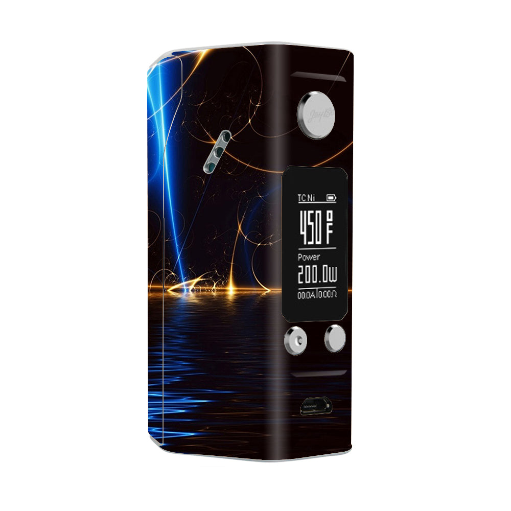  Abstract Light Tracers Wismec Reuleaux RX200S Skin