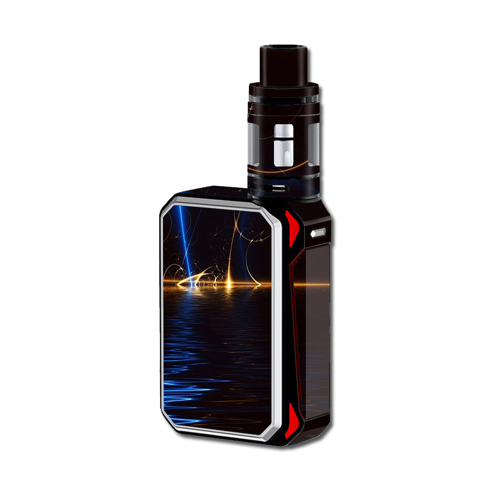  Abstract Light Tracers Smok G-Priv 220W Skin