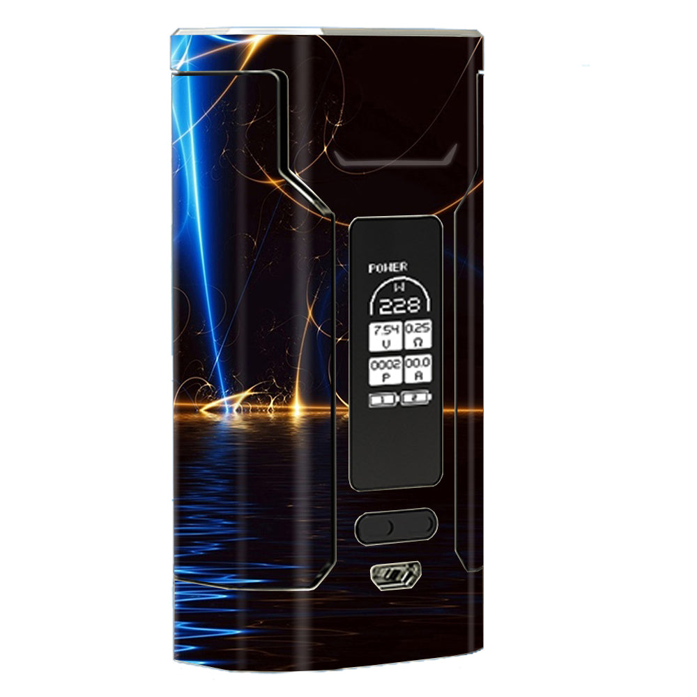  Abstract Light Tracers Wismec Predator 228 Skin