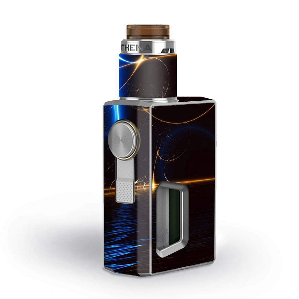  Abstract Light Tracers Geekvape Athena Squonk Skin