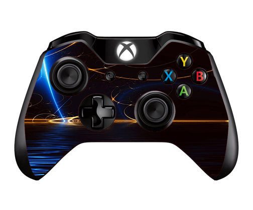  Abstract Light Tracers Microsoft Xbox One Controller Skin