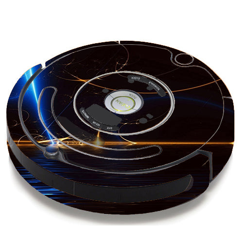  Abstract Light Tracers iRobot Roomba 650/655 Skin