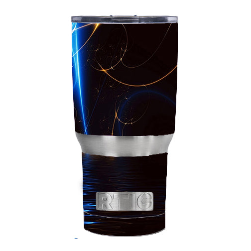  Abstract Light Tracers RTIC 20oz Tumbler Skin