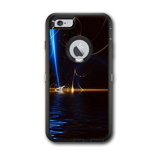  Abstract Light Tracers Otterbox Defender iPhone 6 PLUS Skin