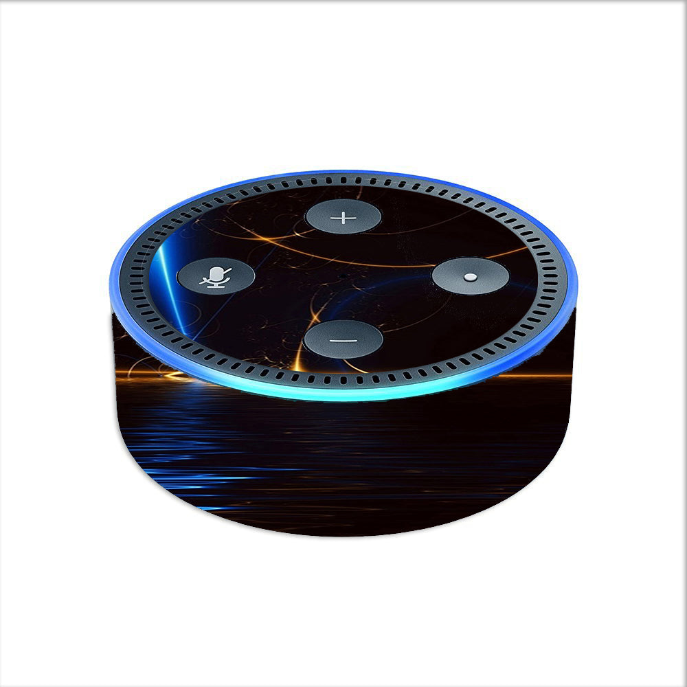  Abstract Light Tracers Amazon Echo Dot 2nd Gen Skin