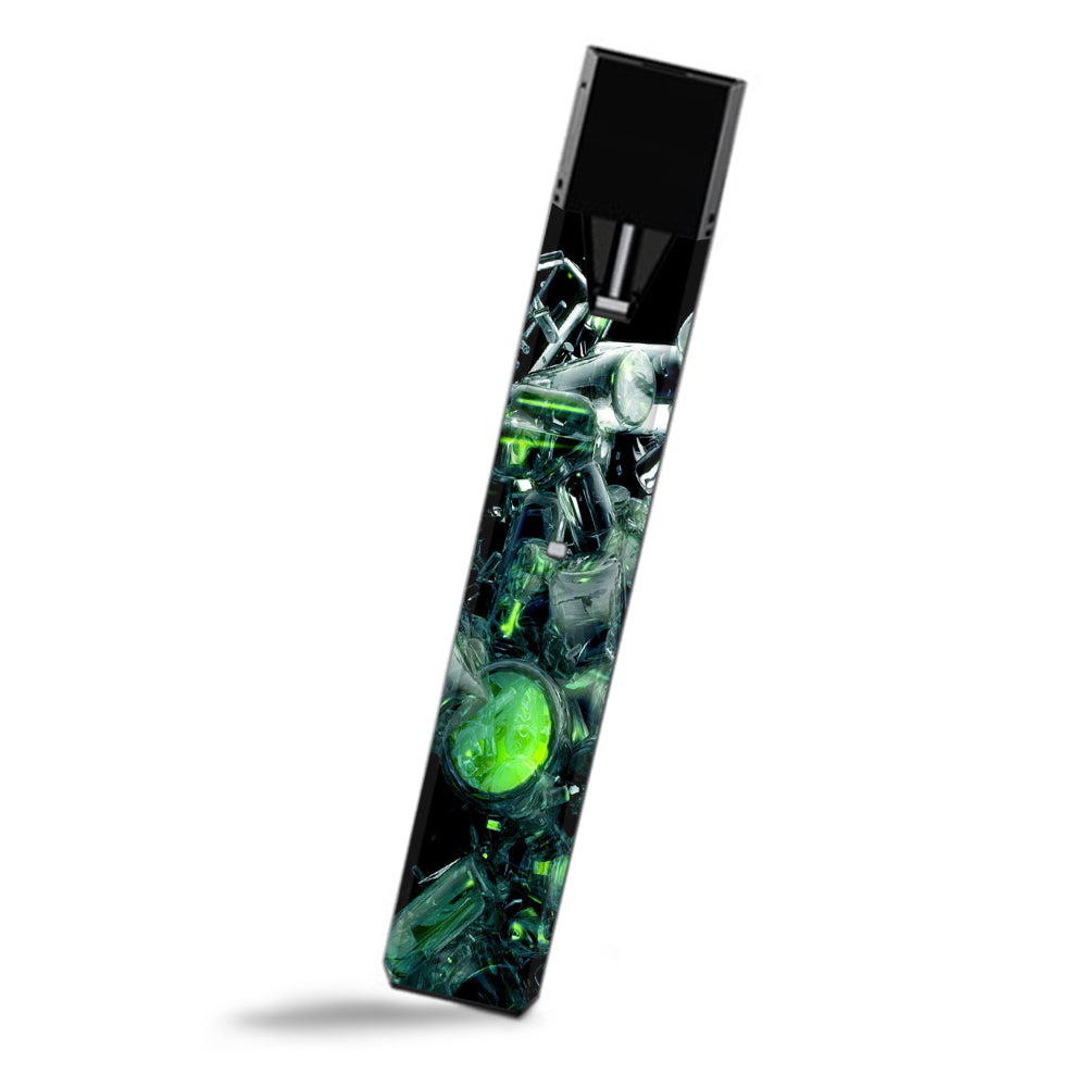  Trippy Glass 3D Green Smok Fit Ultra Portable Skin