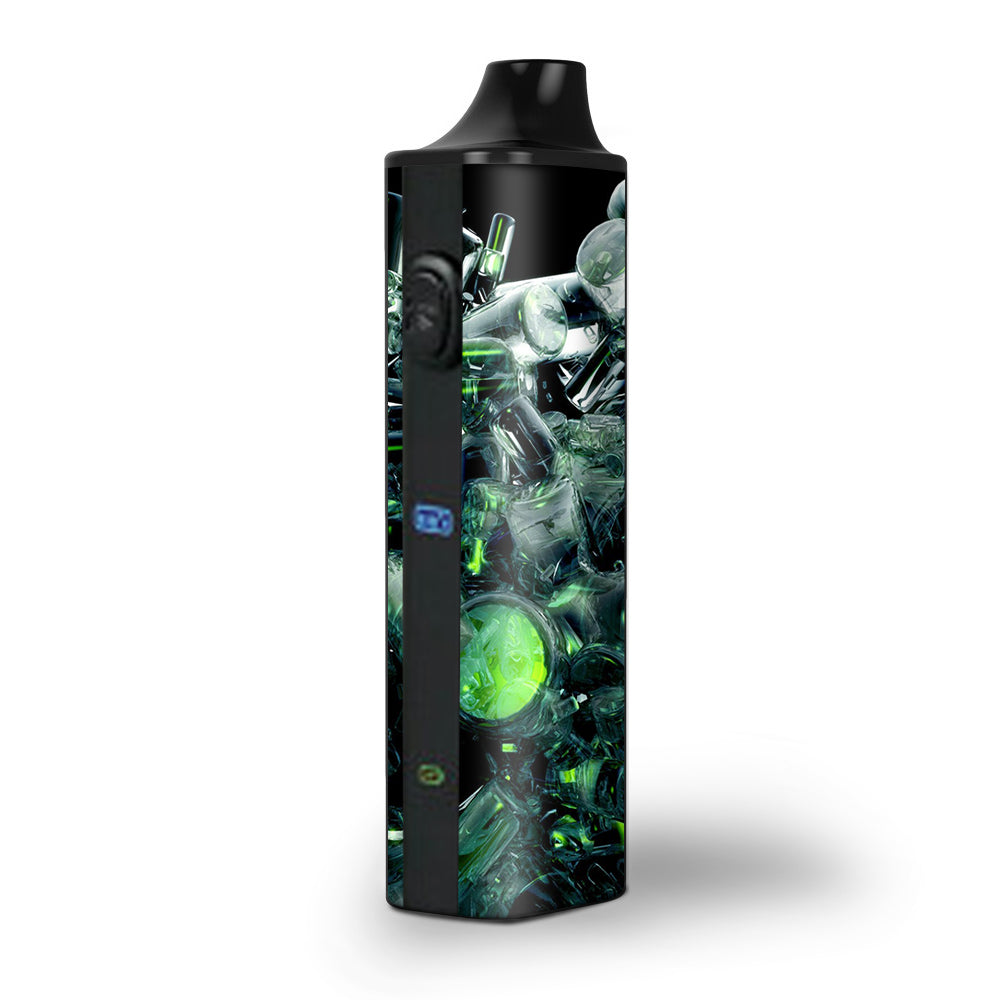  Trippy Glass 3D Green Pulsar APX Skin