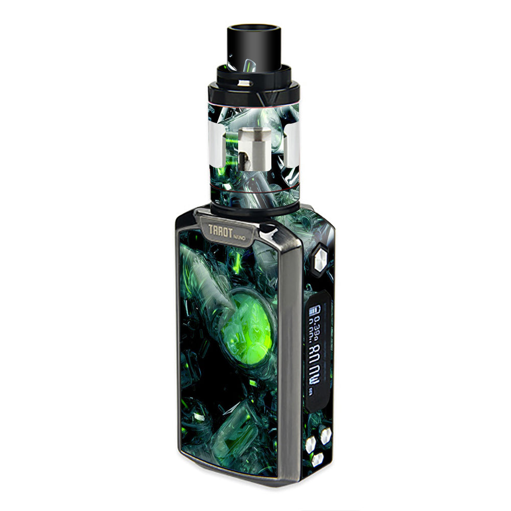  Trippy Glass 3D Green Vaporesso  Tarot Nano Skin