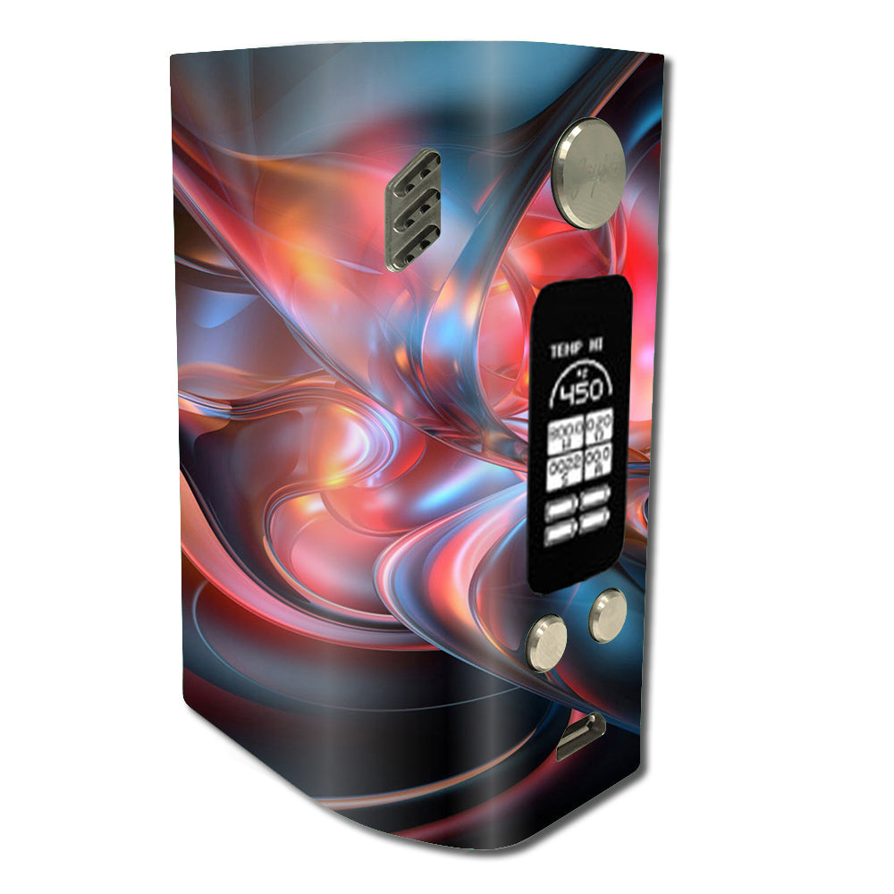 Abstract Blown Glass Wismec Reuleaux RX300 Skin