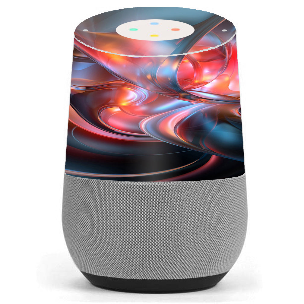  Abstract Blown Glass Google Home Skin