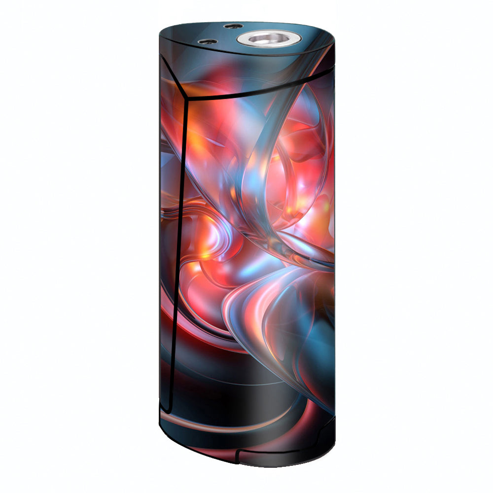  Abstract Blown Glass  Smok Priv V8 60w Skin