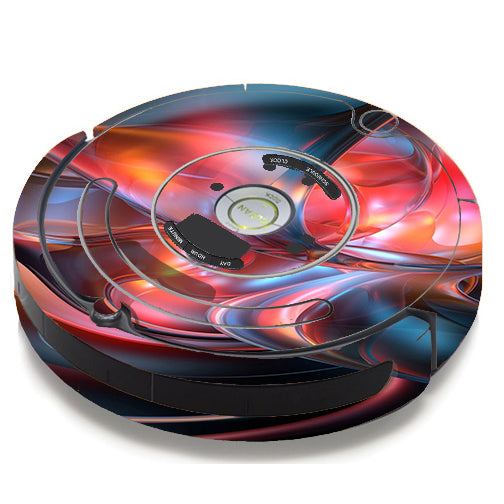  Abstract Blown Glass iRobot Roomba 650/655 Skin