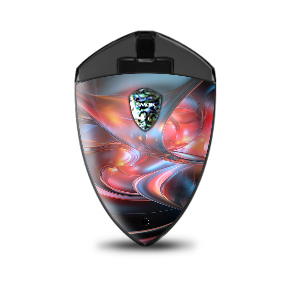 Abstract Blown Glass  Smok Rolo Badge Skin