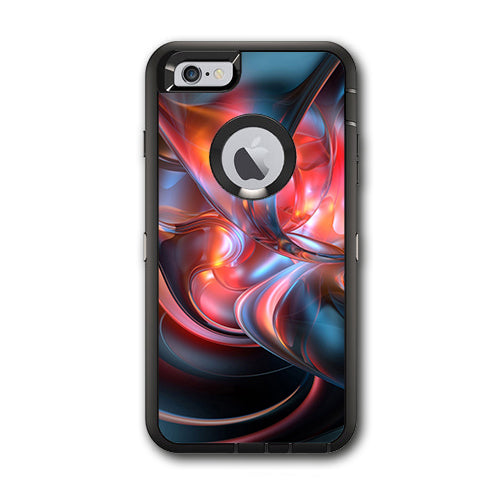  Abstract Blown Glass Otterbox Defender iPhone 6 PLUS Skin