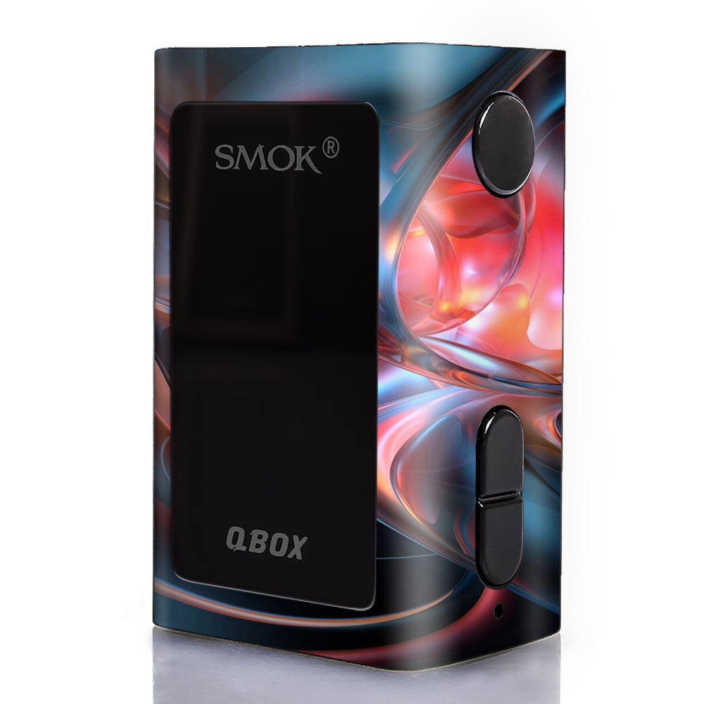  Abstract Blown Glass Smok Q-Box Skin