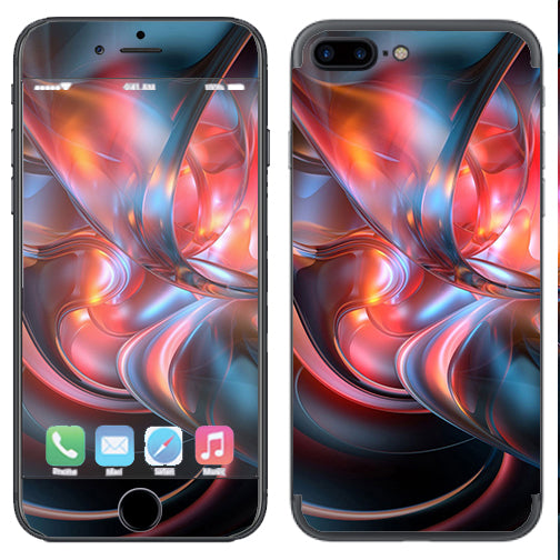  Abstract Blown Glass Apple  iPhone 7+ Plus / iPhone 8+ Plus Skin