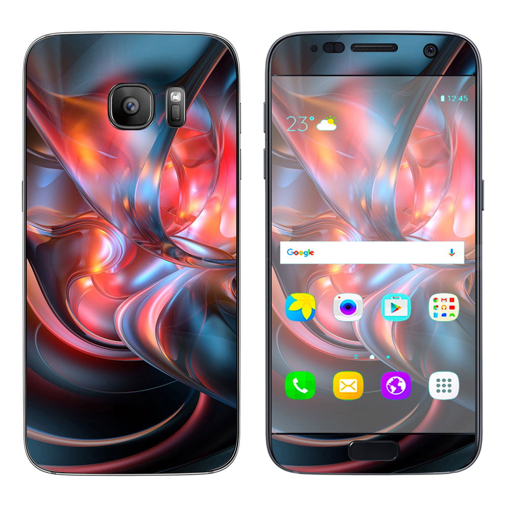  Abstract Blown Glass  Samsung Galaxy S7 Skin