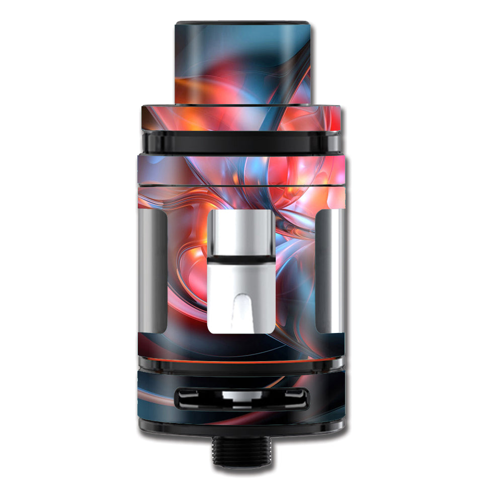  Abstract Blown Glass Smok TFV8 Mini Big Baby Beast Skin