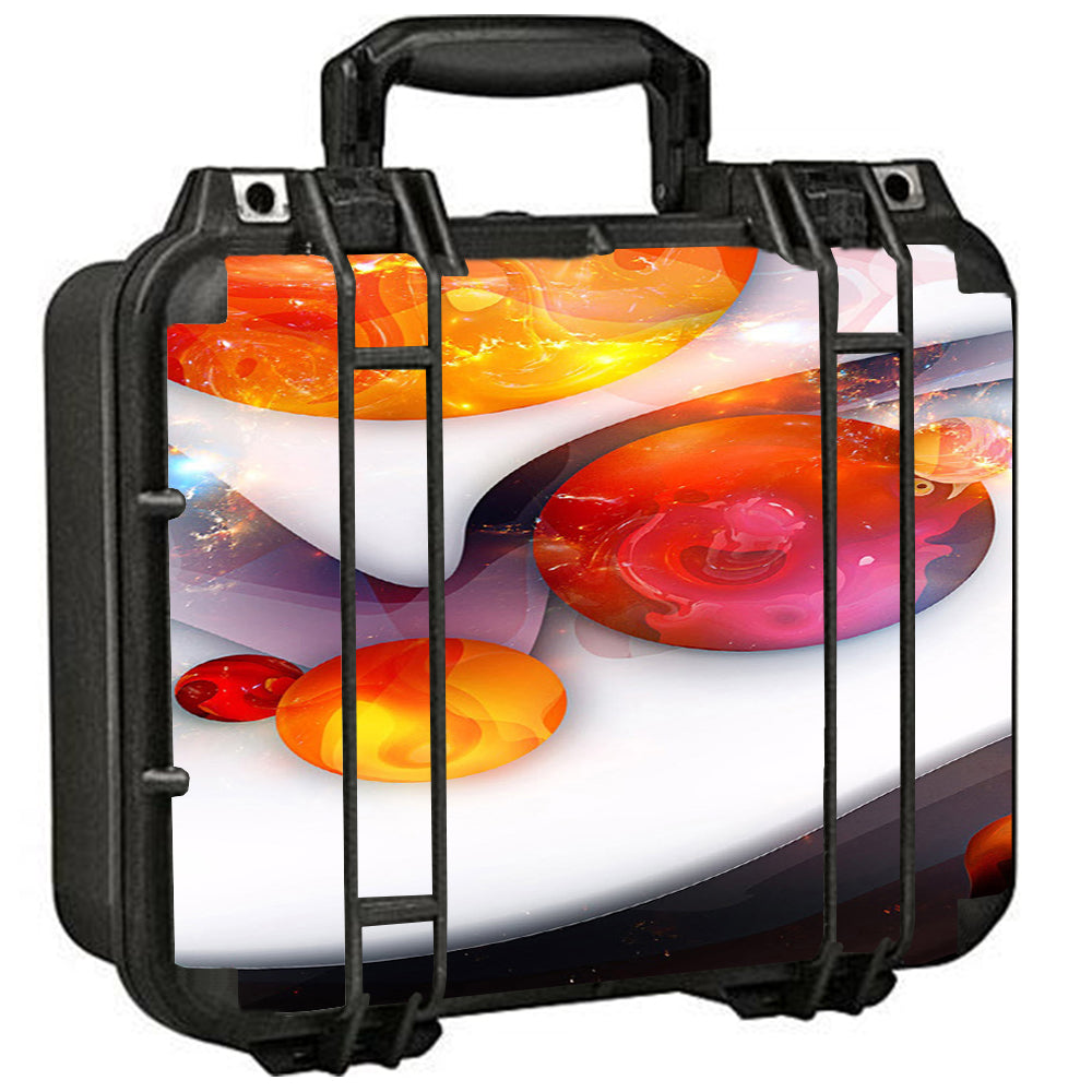  Amazing Orange Bubbles Pelican Case 1400 Skin