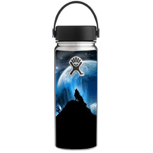  Howling Wolf Moon Hydroflask 18oz Wide Mouth Skin