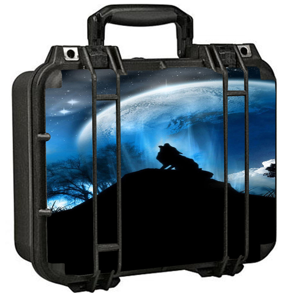  Howling Wolf Moon Pelican Case 1400 Skin