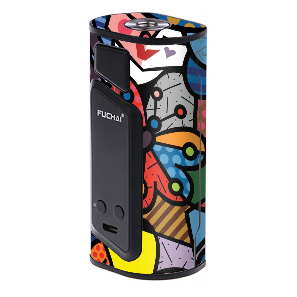 Butterfly Stained Glass Sigelei Fuchai Duo-3 Skin