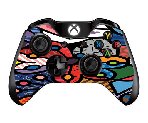  Butterfly Stained Glass Microsoft Xbox One Controller Skin