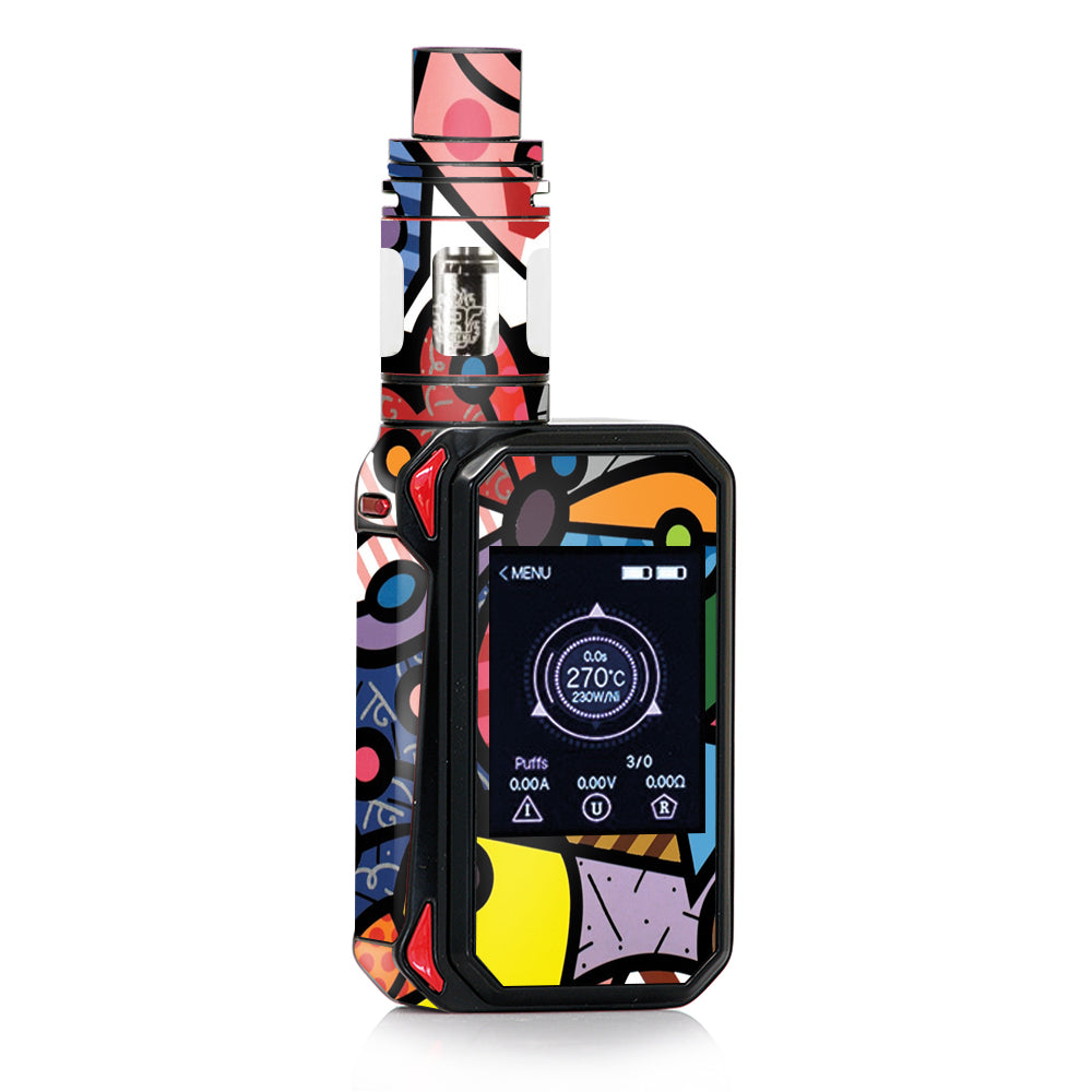  Butterfly Stained Glass Smok G-priv 2 Skin