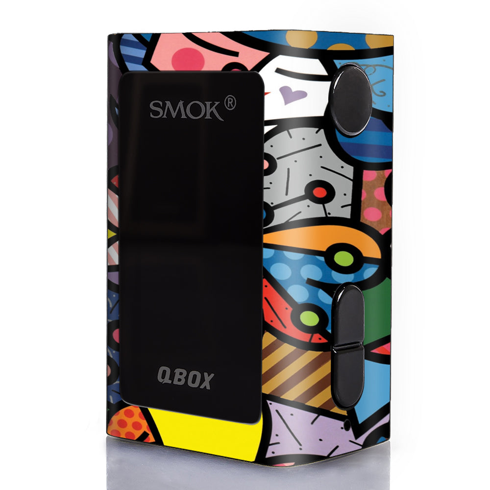  Butterfly Stained Glass Smok Q-Box Skin