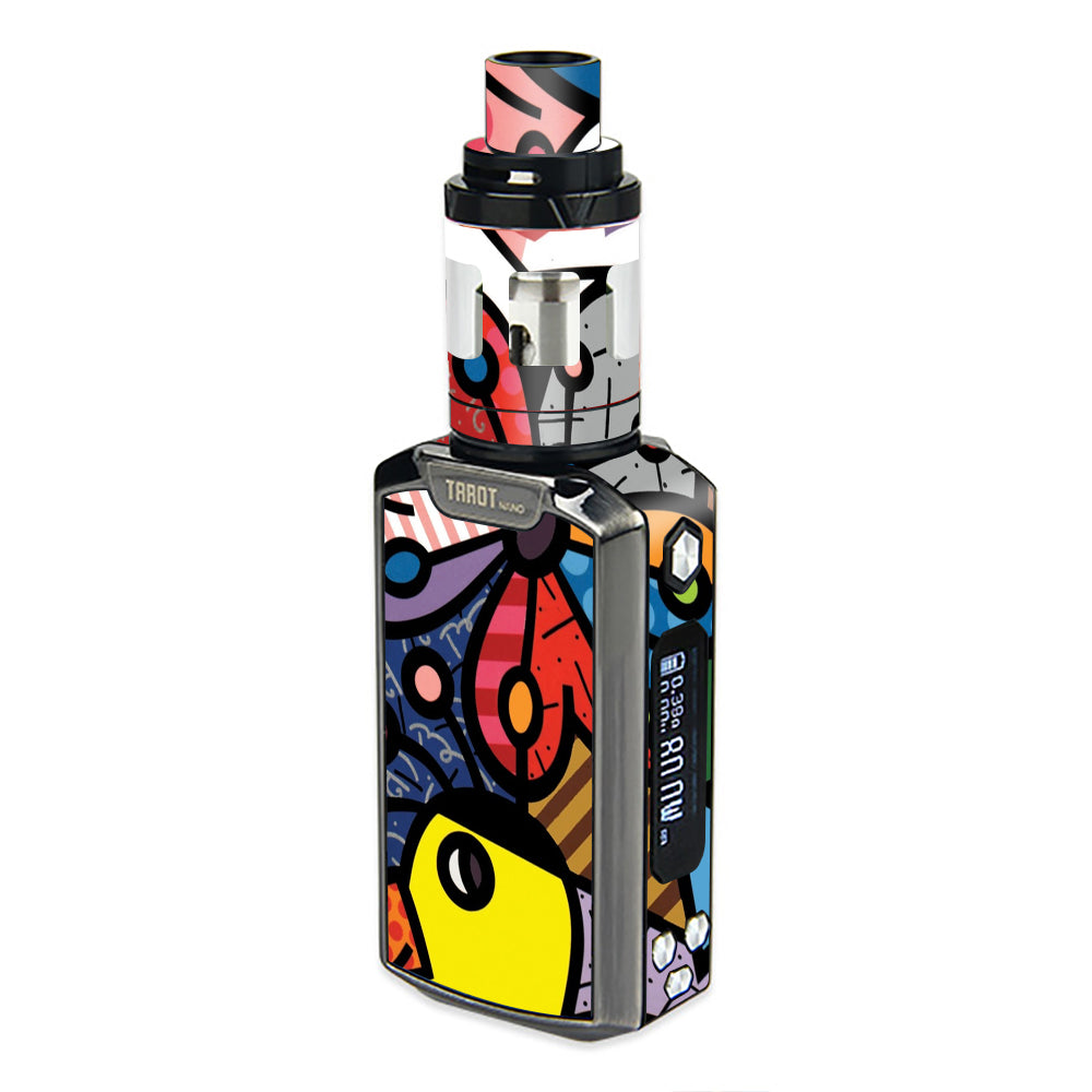  Butterfly Stained Glass Vaporesso  Tarot Nano Skin