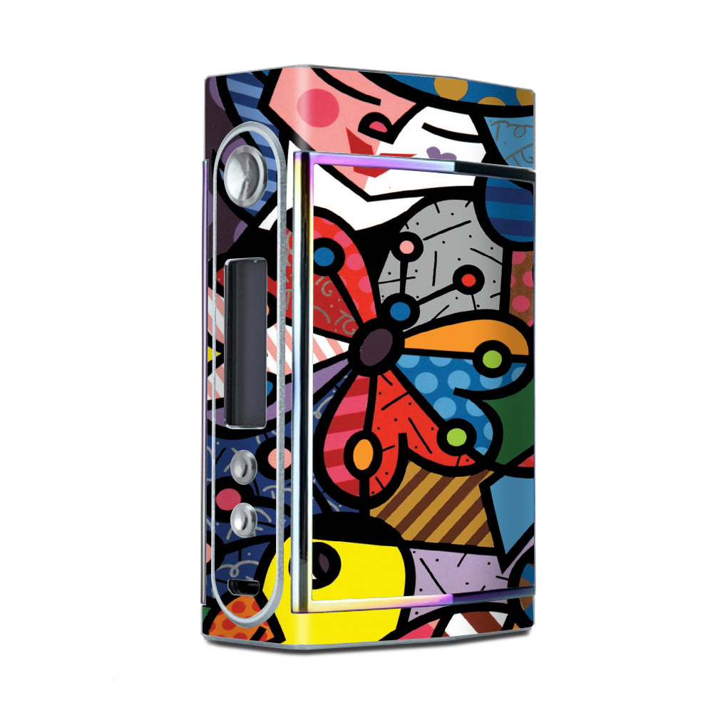  Butterfly Stained Glass Too VooPoo Skin