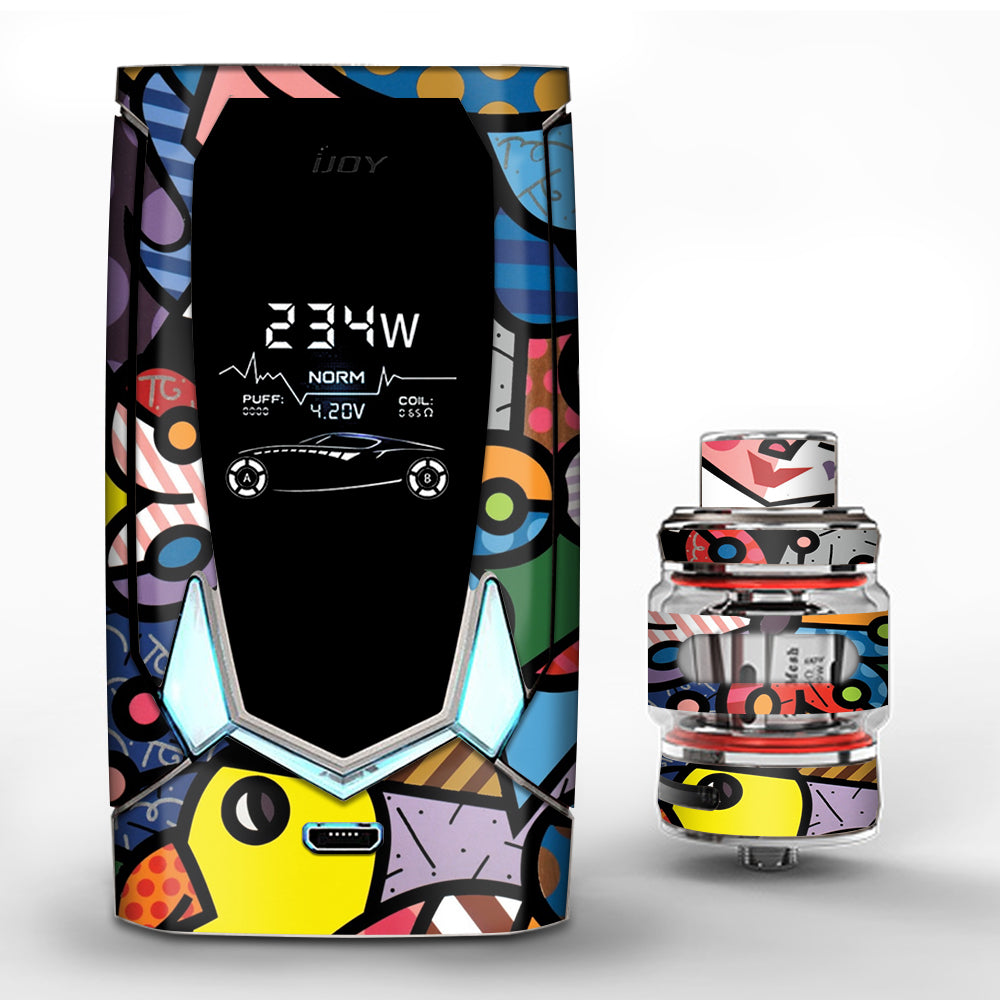  Butterfly Stained Glass iJoy Avenger 270 Skin
