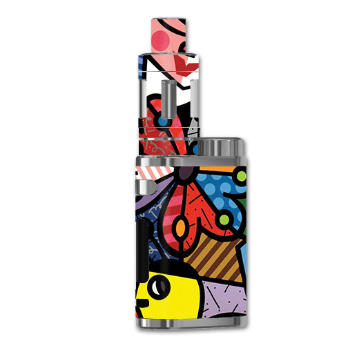  Butterfly Stained Glass eLeaf iStick Pico 75W Skin