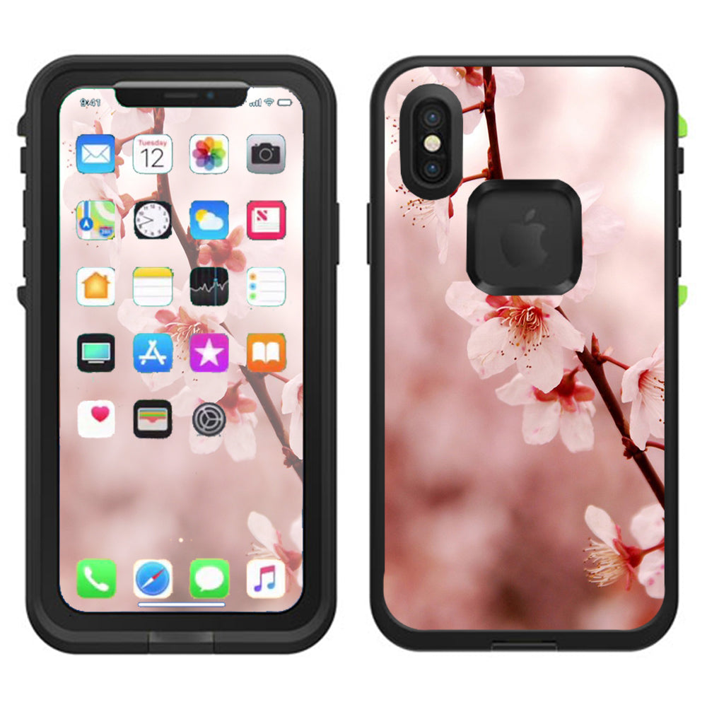  Cherry Blossoms Lifeproof Fre Case iPhone X Skin