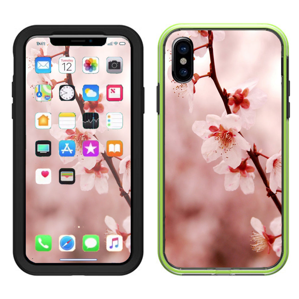  Cherry Blossoms Lifeproof Slam Case iPhone X Skin